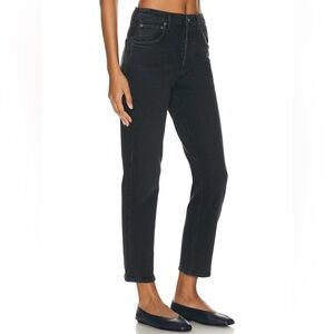 Agolde Riley High Rise Straight Crop (stretch)